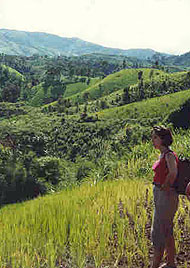 Hill trekking