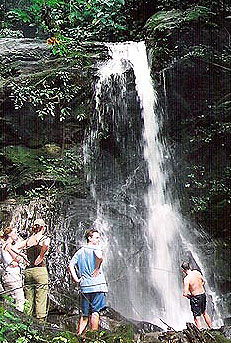 Waterfall on trekking route