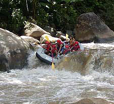 Whitewater Rafting - Running Rapids