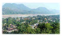 View of the Mekhong River.